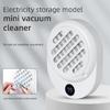 Quiet Nail Drill Dust Extractor Collector Powerful Filtration Rechargeable Battery Compact ABS Body For Salon Home Use