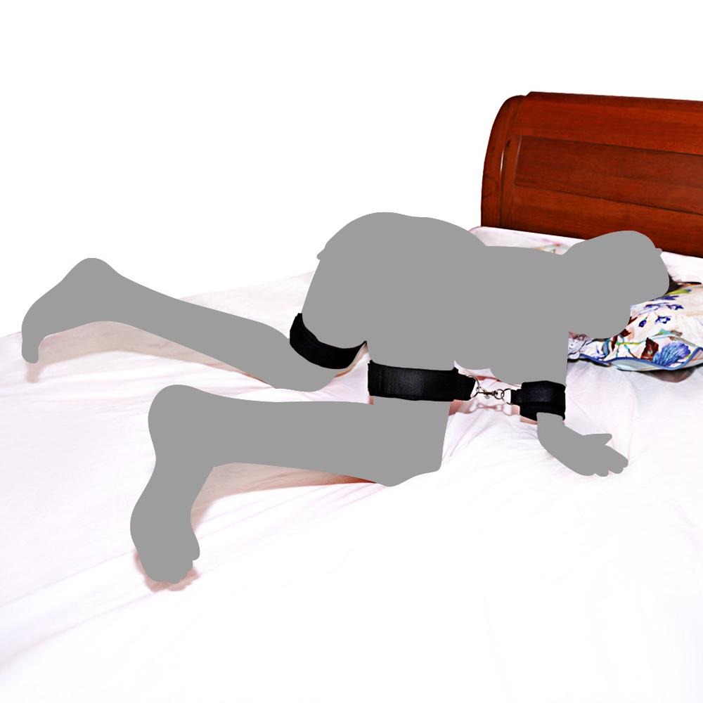 Adult Game Erotic Sex Toy for Couples Bondage Belt Kit Handcuffs Thigh Wrist Cuffs Sex Shop