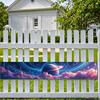 Abstract Curtains Mural Space Art For Kids Bedroom Party Event Children'S Decor