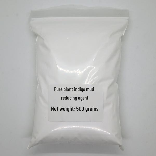 Pure Plant Indigo Tie-Dye Kit: Batik Resist Dyeing with Indigo Powder, Reducing & Fixing Agents, Dyeing Aid