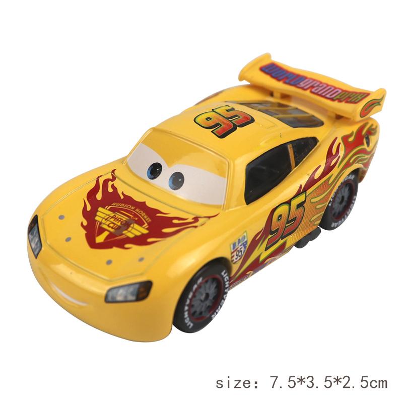 Pixar Car 2 Lightning McQueen Model Toy Car 1:55 Diecast Metal Alloy Toys For Kids Boys Christmas Gift Toy
