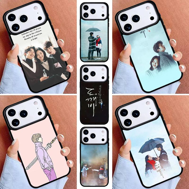 Goblin Korean Drama Phone Case for iPhone 16e 15 14 13 12 17 Pro Max Plus Air 17pro Cover Coque