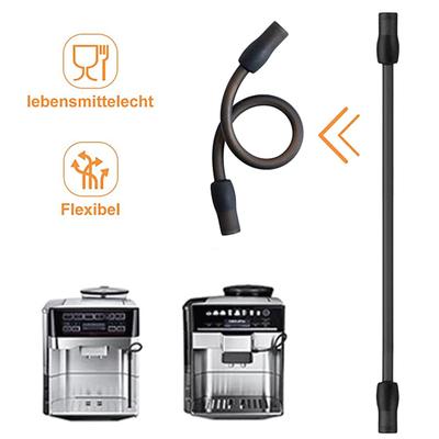 Kit de tuyau à lait pour machine à café Siemens, tube de remplacement avec brosse de nettoyage, tuyau en acier inoxydable pour Bosch