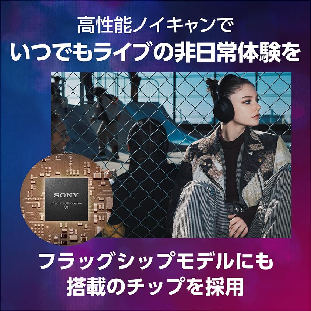 Sony Trådløse støyreduserende stereohodetelefoner ULT dyp Alexa-anrop til WHULT900N BC WH-ULT900N / WEAR/Kraftfull bass/Amazon installert/Forbedret