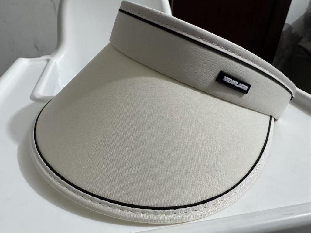 Summer sunscreen cap seamless integrated foldable UV protection empty top sun hat sunshade outdoor sports hat children