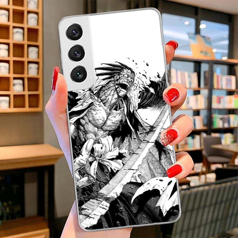 Bleach Zaraki Kenpachi Cover Phone Case For Samsung Galaxy S26 S25 Edge S24 Ultra S23 S22 Plus S21 S20 FE Soft Fundas Shell Gala