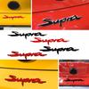 Auto Styling ABS Kunststof Supra Letter Logo Sticker Achterbumper Staart Kofferbak Achter Embleem Badge Decal Auto Accessoires