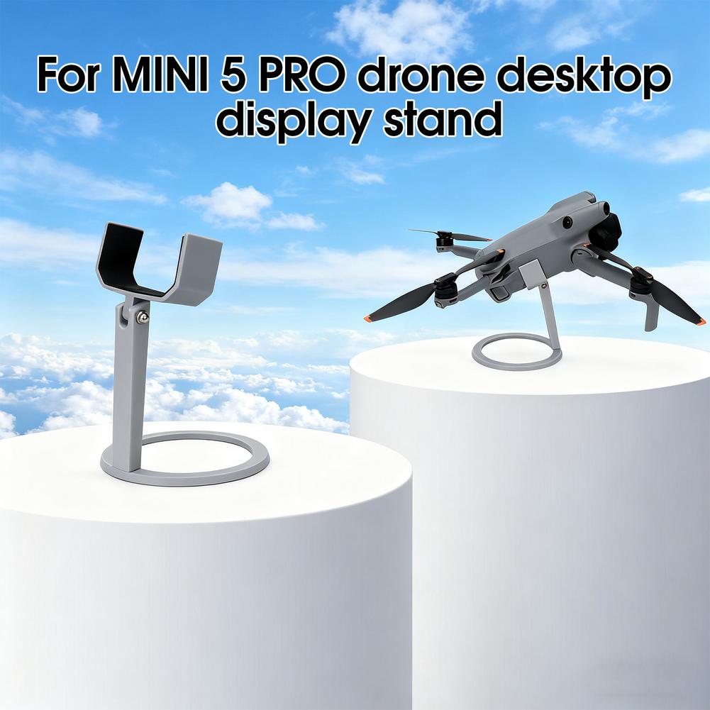 1PC Desktop Display Stand Holder for DJI Mini 5 Pro Drone Anti-Slip Showcase Mount with Secure Fixed Base