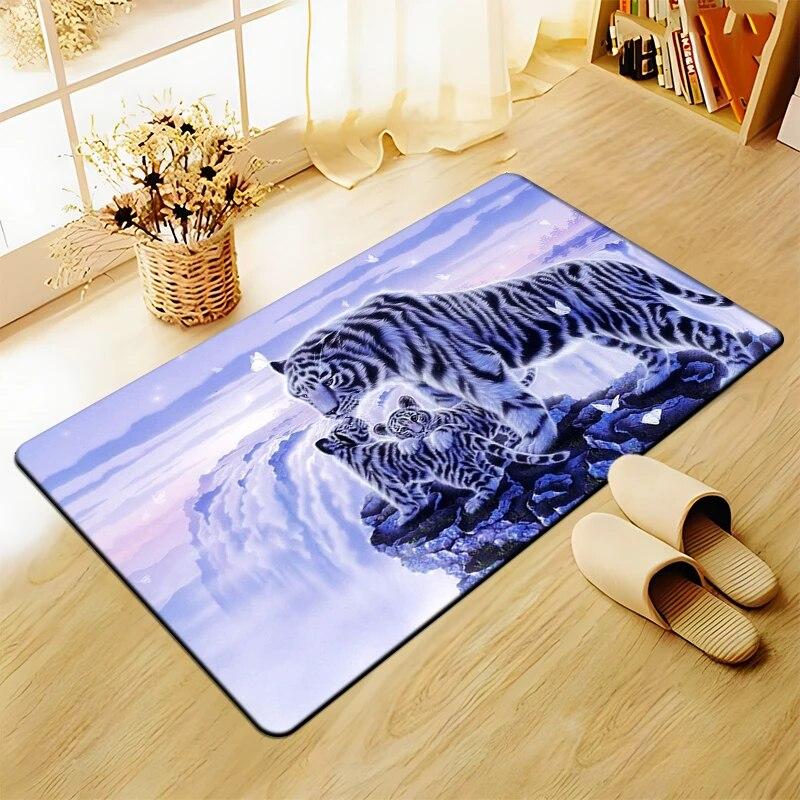 3D Art printing Tiger Printed Carpet for Living Room Large Area Rug Soft Carpet Home Decoration Mats Boho Rugs Dropshipping