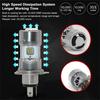 1 Set H4 9003 HB2 Hi-Lo Beam Car LED Headlight Bulbs 25W + 25W 4400LM 6000K Auto Motorcycle Car Headlamp Fog Light Bulb DC 12V