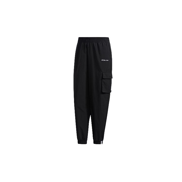 

Adidas Neo Woven Running Fitness Casual Pants Women Black GP5813 XS