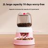 2L Water Fountain  Bowl Automatic Pet Feeder Large Cat Dog Food Dispenser Large Capacity Pet  Bowl Cat Supplies