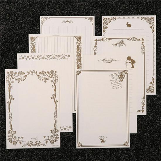 Retro Airmail Envelope & Postcard Set: Perfect for DIY Greeting Cards & Gifts