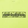 Kids Soccer Short Sleeve Junior Practice Shirt Short Sleeve Linear Logo HIL [New Balance] (ABT45224) (Highlight)