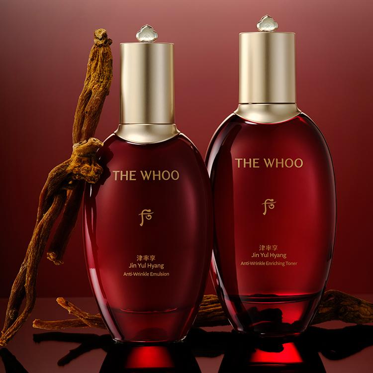 The History of Whoo Jin Yul Hyang Anti-Wrinkle Enriching Toner – Premium Red Ginseng Herbal Hydration & Firming Care, Korean