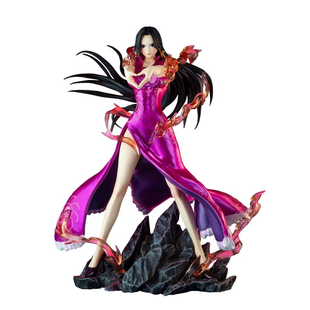 Anime One Piece Boa Hancock China Dress Heart Shape Ver. PVC Action Figure Game Statue Collection Model Kids Toys Doll Gifts