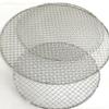 Multi-sizes Round Barbecue Camping Pot Rack Stainless Steel Grill Grate Mesh Pad Firewood Bushcraft- Grill for Outdoor