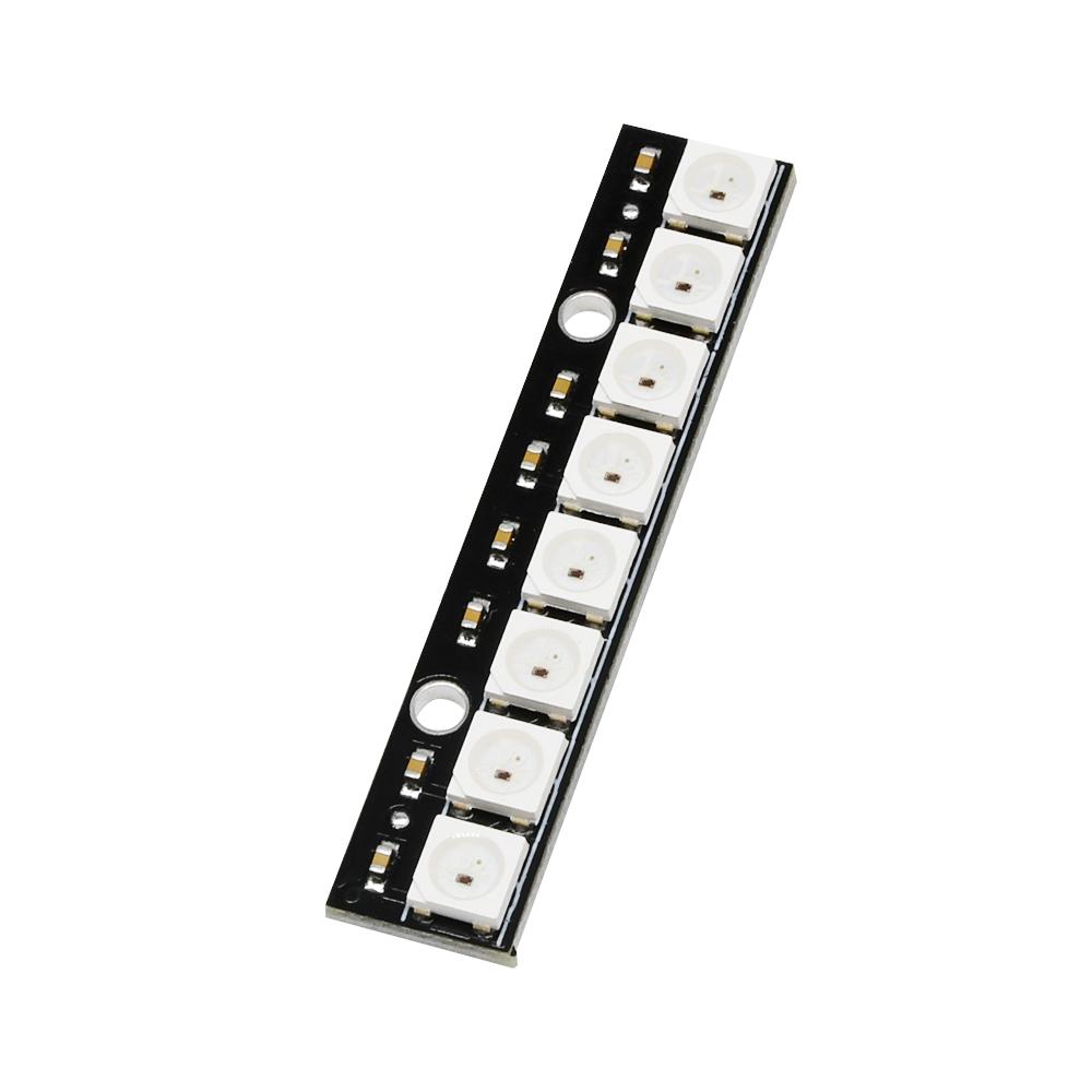 8 channel  WS2812 5050 RGB LED module with built-in driver Suitable for Arduino for Raspberry Pi  ESP32 home LED lighting