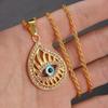 God's Eye Hip Hop Jewelry Accessories Pendant Necklace