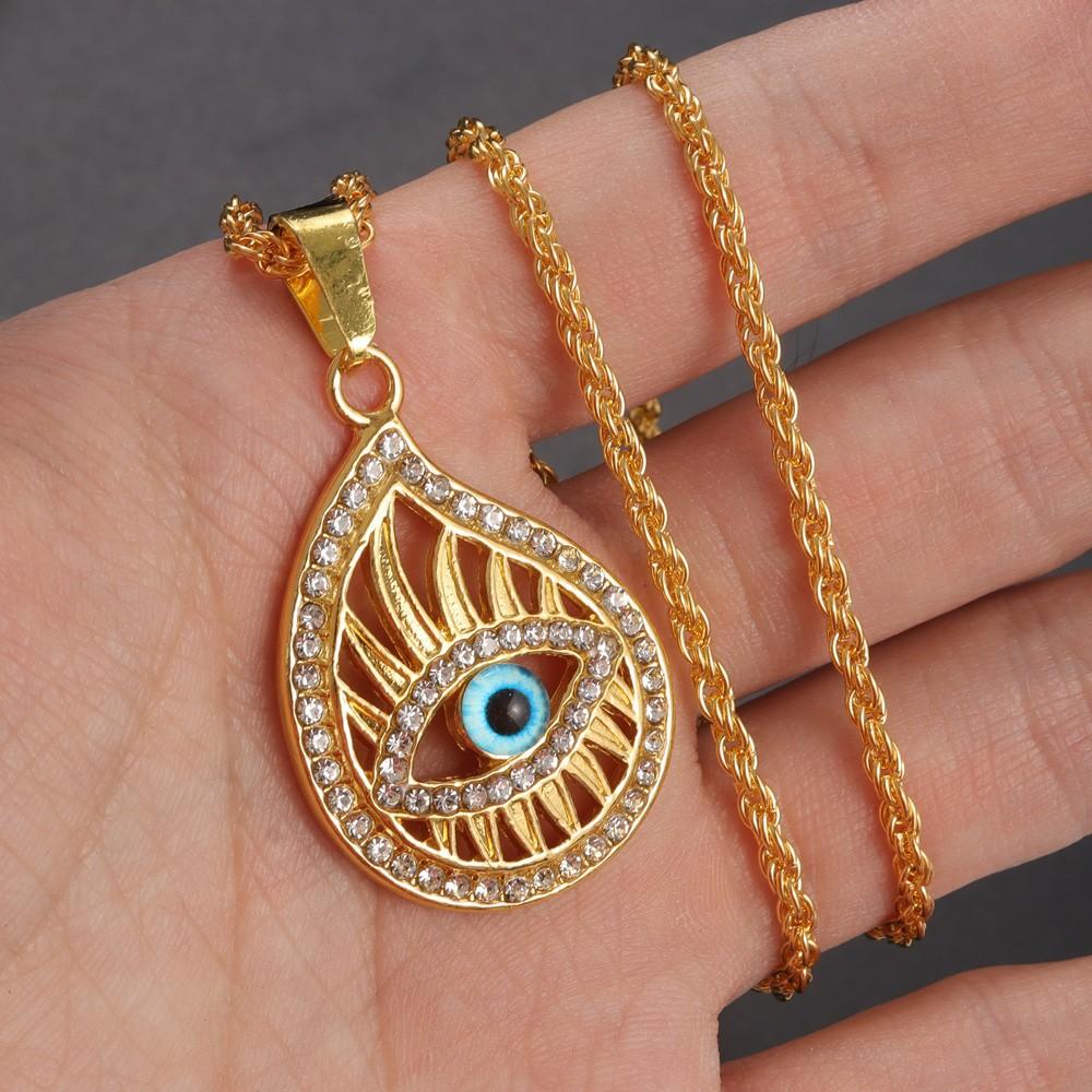 God's Eye Hip Hop Jewelry Accessories Pendant Necklace