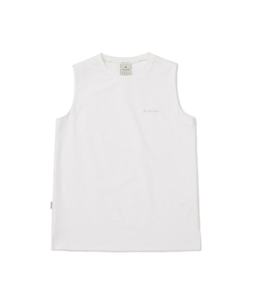 SNOWPEAK APPAREL Classic Woven Women'S Sleeveless (S25Mwtst16) White