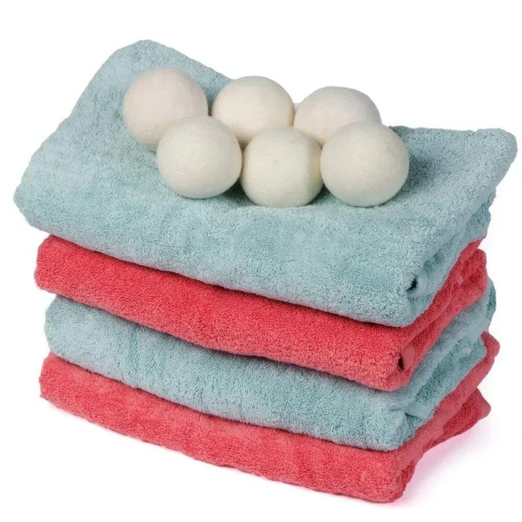 1/3/6PCS Wool Dryer Balls Laundry Washing Balls 5cm Reusable Softener Laundry Ball Home Washing Balls  Machine Accessories