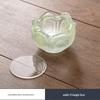 Jialang Crystal Glass Lotus Tea Warmer