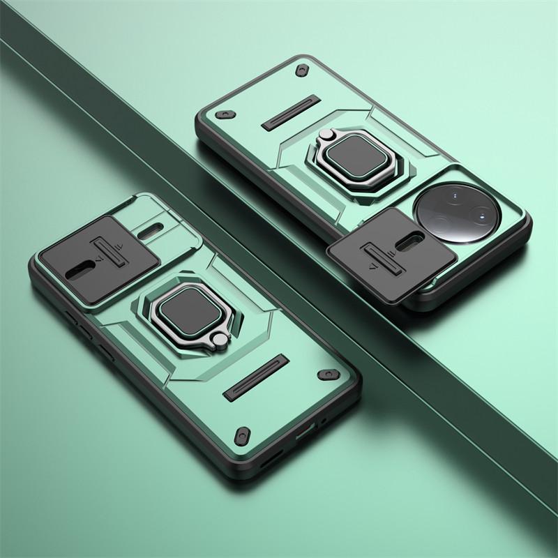 For Xiaomi Poco F7 Pro Case Slide Camera Len Cases Xiaomi Poco F7 Pro 5G Cover Shockproof Armor PC Cover For Xiaomi Poco F7 Pro