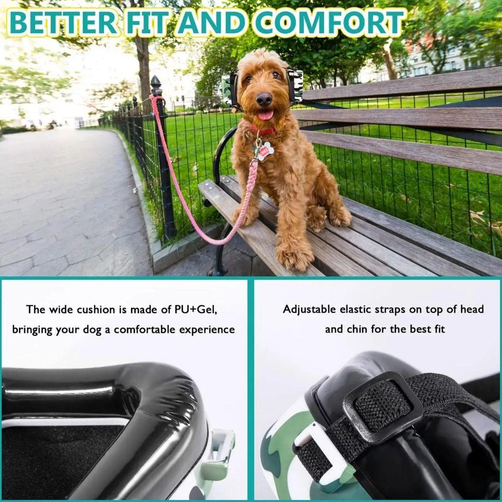 Head-worn Pet  Ear Protection Anti-noise Dog Noise Cancelling Headphones Pet Earmuffs  Fireworks
