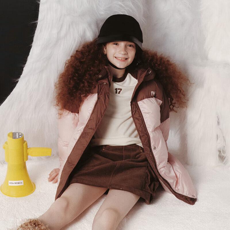 Little MO&Co. Leichte Gänsedaunenjacke für Kinder