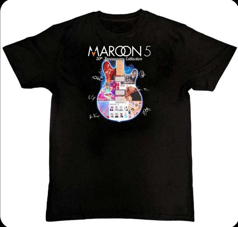 Maroon 5 Pop Band 30th Anniversary Collection T-Shirt M