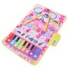 2 in 1 Baby Piano and   Mat 13 Keys 5 Music Instruments Sounds Interactive Game Baby Musical Mat for Toddler