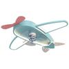 Colorful Children's Room Ceiling Fan Lamp Simple Modern Aircraft Bedroom Light Home Ceiling Luminaire Surface Mounted Chandelier