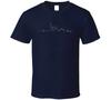 Heartbeat Of Seattle Baseball Fan T Shirt