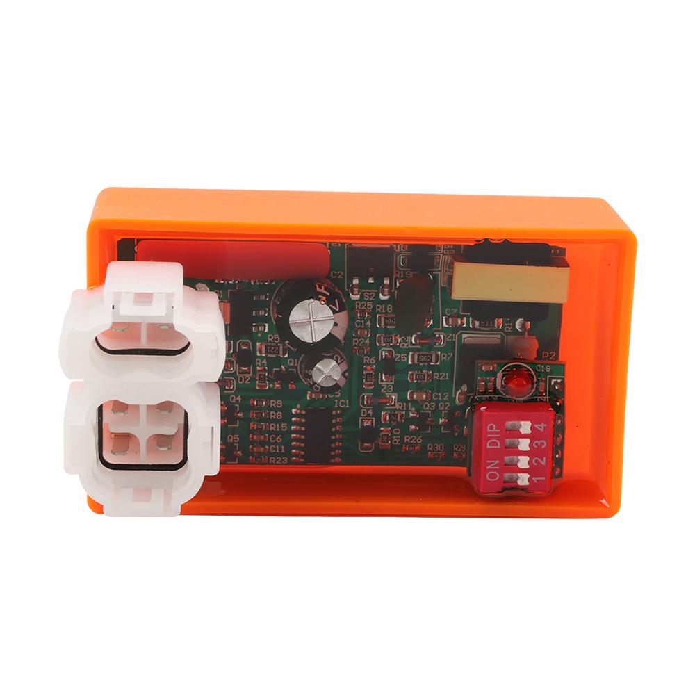 6 Pin Motorcycle Ignition Ignite System Unit DC CDI Box With DIP Switch For GY6 150CC Zanella150 RX Z6 BERA CROSSMAX250 DT200