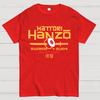 Hattori Hanzo Swords 'n' Sushi Unisex 100% Cotton Summer Casual Cool Loose T-Shirt