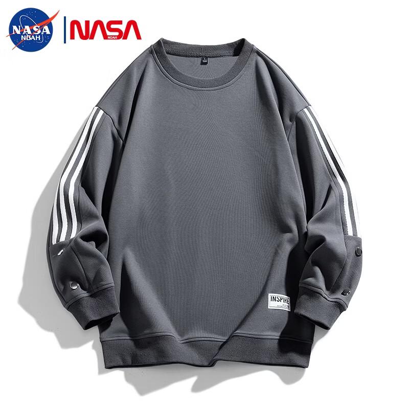 NASA NOAH Men s Casual Long-Sleeve Sweatshirt L