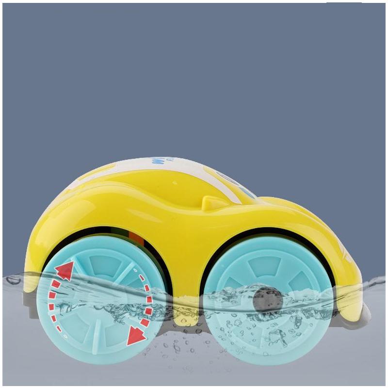 Crianças Banho Água Brincando Brinquedos ABS Relógio Carro Desenho Animado Veículo Bebê Banho Brinquedo Crianças Presente Anfíbio Carros Banheiro Brinquedo Flutuante