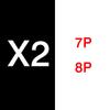 Blaue Ersatzlinse für die Rückkamera für iPhone 7 8 8 Plus X XS XS XSMAX 11 12 13 Pro MAX MINI Blaue Kamera-Reparatur Ersatz