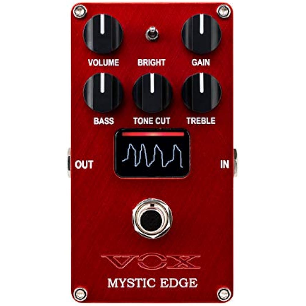 VOX Electric Guitar Compact Effector MYSTIC EDGE VE-ME Mystic Edge Vacuum Tube with Nutube VOX AC30