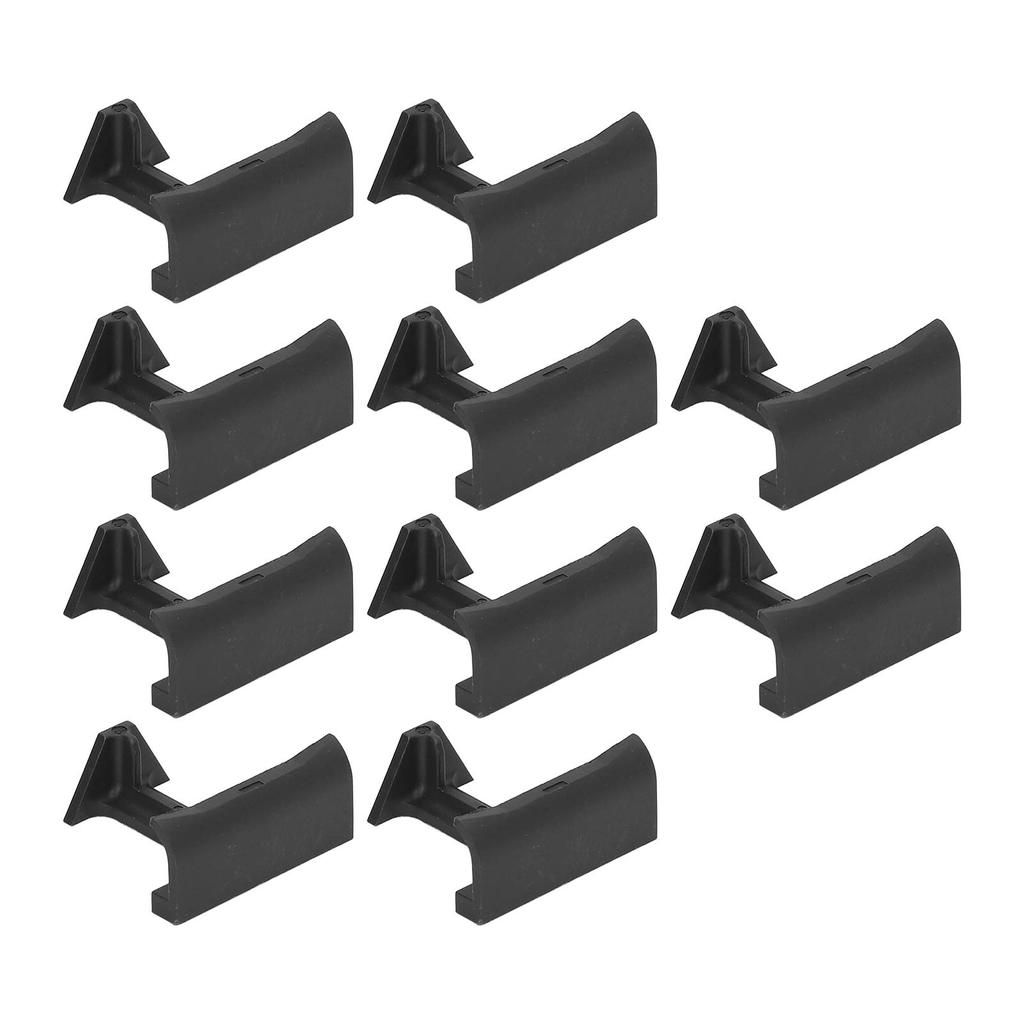 10KS PV Panel Vodicí svorka na vodu Pa66 Tepelně odolná Proti stárnutí Solární panel Odvodňovací klip pro venkovní 3,5 cm   1,4 palce