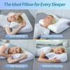 Sleep Memory Neck Pillow Butterfly Slow Rebound Comfortable Memory Foam Sleep Pillow Cervical Orthopedic Neck Massager Pillow