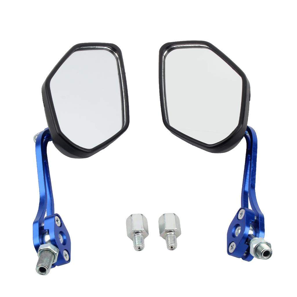 Motorcycle Universal Rearview Mirror 2PCS 8mm/10mm Anti-vertigo  CNC Rearview Side Mirrors Mounting Bolts Moto Accessories