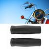 1"-7/8" Motorcycle Handlebar Grips Handlebars Non-Slip Rubber Vintage Cola Bottle Design 1 Pair (Left