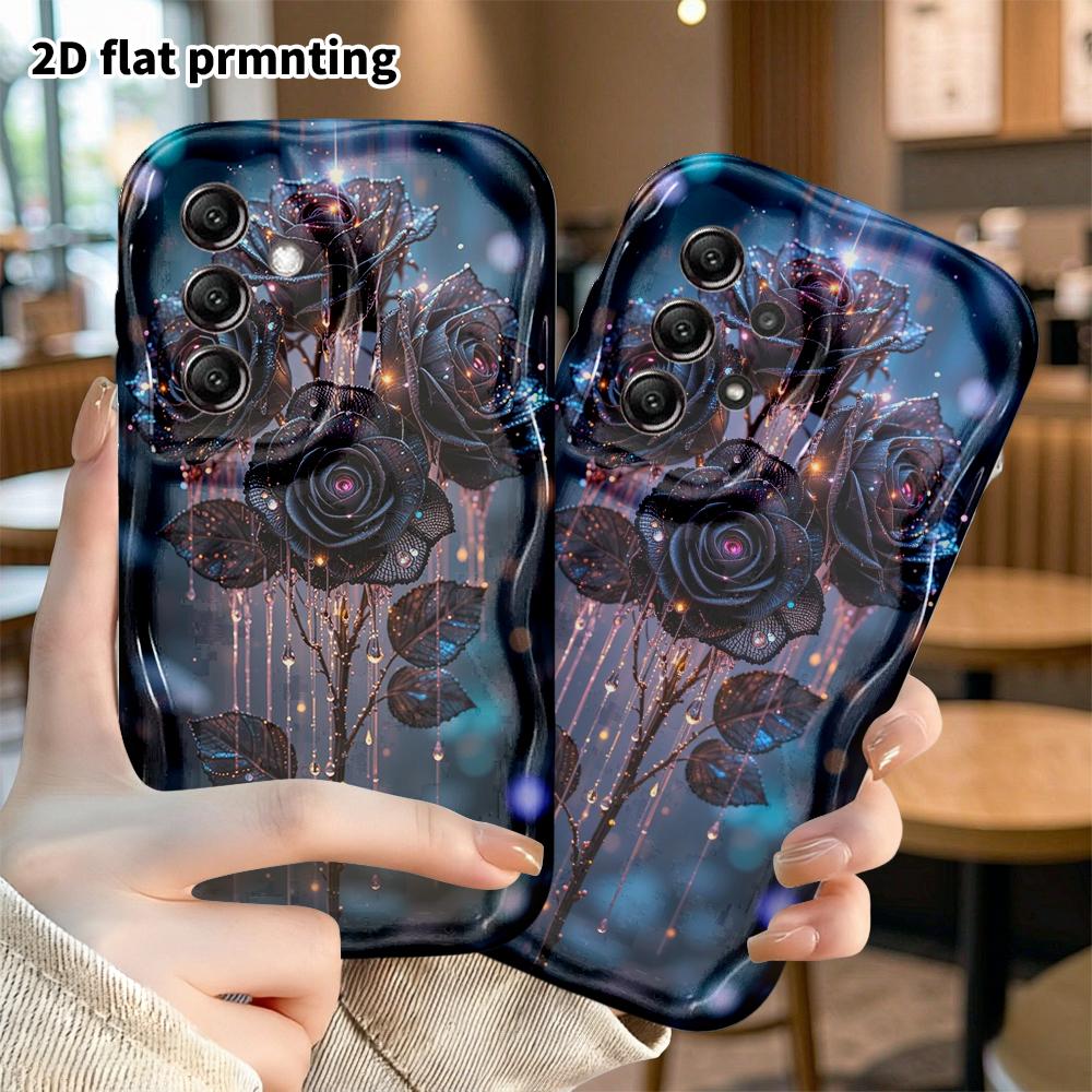 Phone Case: 2D Flat Samsung Galaxy A34 A35 S20 S22 S21 FE Plus Ultra Protective Case, Four Bouquets, Christmas and Halloween Gifts