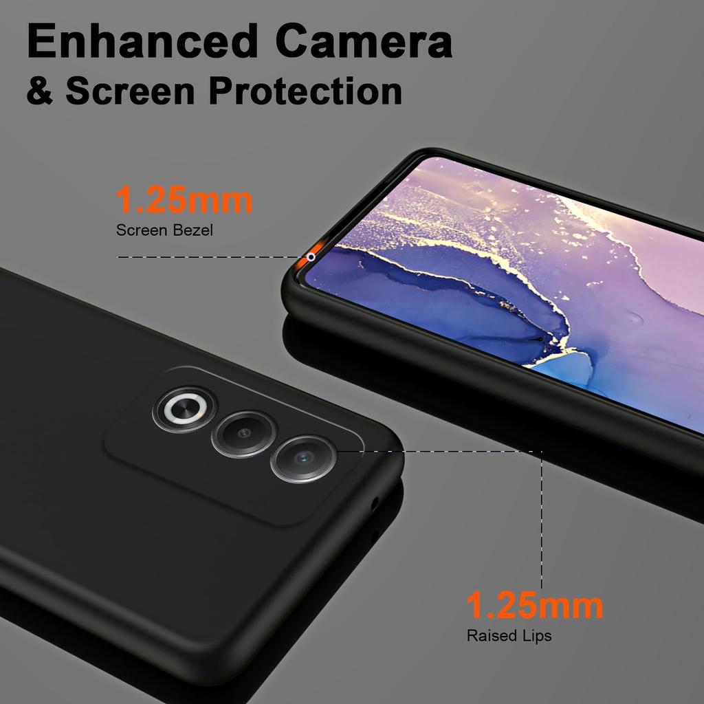 Flexible Liquid Silicone Case For OPPO A40 4G A40M A60 A3 Pro A80 A79 5G K12x Protective Cover Bumper Coque Shell Capa Fundas
