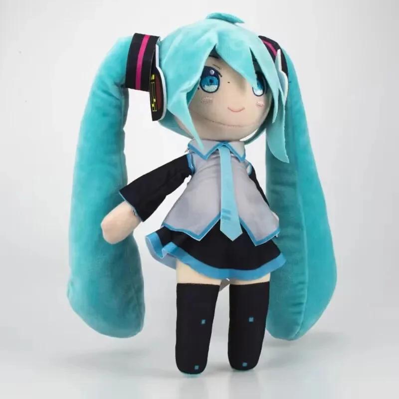 Cute Miku Hatsune Miku Plush Toy Stuffed Anime Vocaloid Kasane Teto Peluches Plush Doll Plushies Home Decor Kids Birthday Gifts