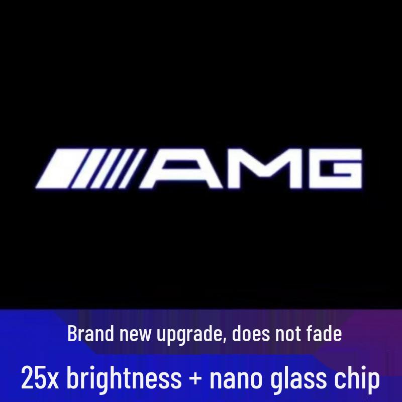 Mercedes Welcome Door Lights for C-Class, A-Class, E-Class, GLC, GLB, C200, 260, E300 - Projection Ambient Lighting