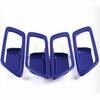 4X Paint Blue Inner Door Handle Bowl Cover Trim For Toyota C-HR CHR 2017-2022