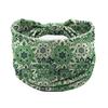 Fashion Stretch Boho Headband Cotton Wide-brimmed Wide Headwrap Sweat-wicking Mandala Flower Workout Head Bands Hair Accessories